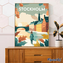 Load image into Gallery viewer, Travel Poster Stockholm