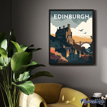 Load image into Gallery viewer, Travel Poster Edinburgh