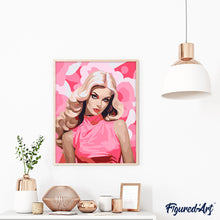 Load image into Gallery viewer, Blonde Diva in Pink