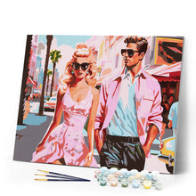 Load image into Gallery viewer, Paint by numbers kit Hollywood Love in Pink Figured&#39;Art