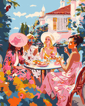 Load image into Gallery viewer, Paint by numbers kit Divas' Pink Garden Party Figured'Art