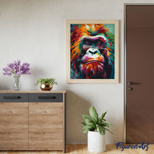 Load image into Gallery viewer, Colorful Abstract Orangutan