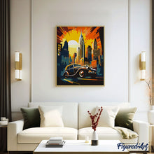 Load image into Gallery viewer, Art Deco Car in New York