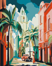 Load image into Gallery viewer, Paint by numbers kit for adults Cuba Art Deco Figured'Art