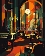 Load image into Gallery viewer, Paint by numbers kit Art Deco Club Figured'Art