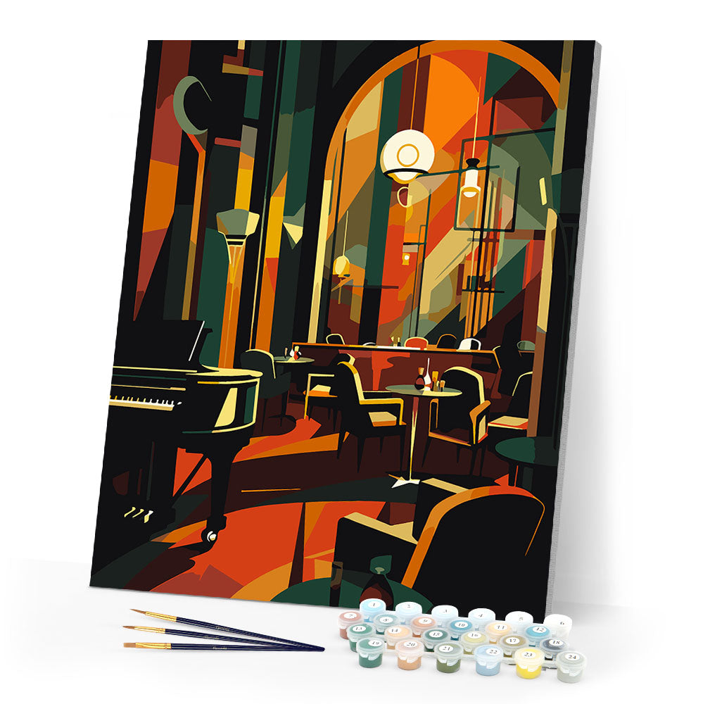 Paint by Numbers for adults - Art Deco Club – Figured'Art