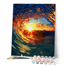 Load image into Gallery viewer, The Wave and Sunset
