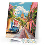 Paint by numbers kit Classic Car in Mexico City Figured'Art