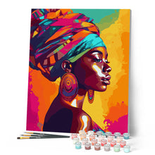 Load image into Gallery viewer, Vivid African Lady