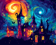 Load image into Gallery viewer, Paint by numbers kit Fantasy Castle Figured'Art