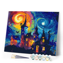 Load image into Gallery viewer, Paint by numbers kit Fantasy Castle Figured&#39;Art