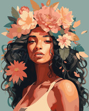 Load image into Gallery viewer, Paint by numbers kit Peonies Crowned Beauty Figured'Art