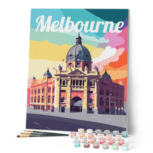 Load image into Gallery viewer, Travel Poster Melbourne