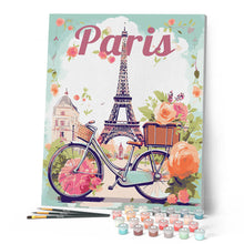 Load image into Gallery viewer, Travel Poster Paris in Bloom