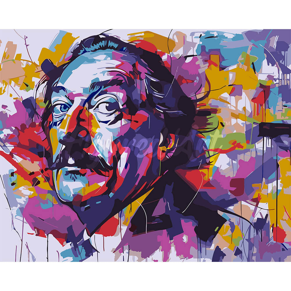 Mustache Street Art