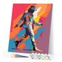 Paint by numbers kit King of Dance Figured'Art