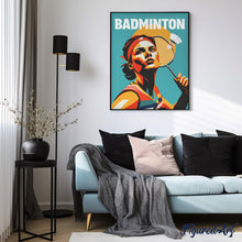 Load image into Gallery viewer, Sport Poster Badminton
