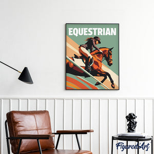 Sport Poster Equestrian
