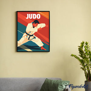 Sport Poster Judo