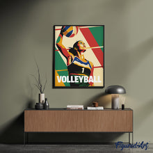 Load image into Gallery viewer, Sport Poster Volleyball