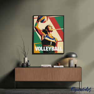 Sport Poster Volleyball