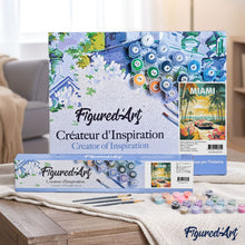 Load image into Gallery viewer, Travel Poster Miami Sunset