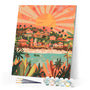 Paint by numbers kit Bali Sunrise Figured'Art