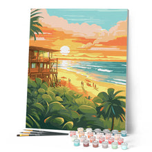 Load image into Gallery viewer, Beach Club at Sunset