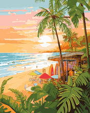 Load image into Gallery viewer, Paint by numbers kit Surf Club Figured&#39;Art