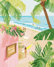 Load image into Gallery viewer, Paint by numbers kit Beach Club Figured'Art