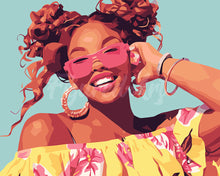 Load image into Gallery viewer, Paint by numbers kit Bright Laughter Figured'Art