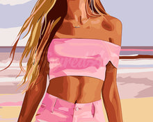 Load image into Gallery viewer, Paint by numbers kit Sea, Sand and Style Figured'Art