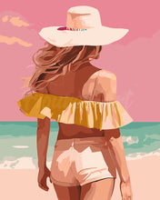 Load image into Gallery viewer, Paint by numbers kit Beauty by the Sea Figured'Art