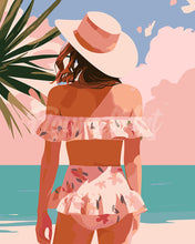 Load image into Gallery viewer, Paint by numbers kit Summer Beauty Figured'Art