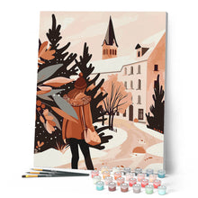 Load image into Gallery viewer, Winter Walk in the Village