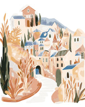 Load image into Gallery viewer, Paint by numbers kit Winter Village 2 Figured&#39;Art