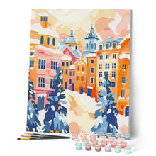 Load image into Gallery viewer, Snowy Village 3