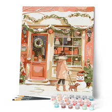 Load image into Gallery viewer, Christmas Dog Walk