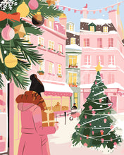 Load image into Gallery viewer, Paint by numbers kit Winter Shopping Day Figured'Art
