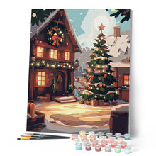 Load image into Gallery viewer, Cozy Christmas Cabin