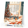 Paint by numbers kit Christmas in Bed Figured'Art