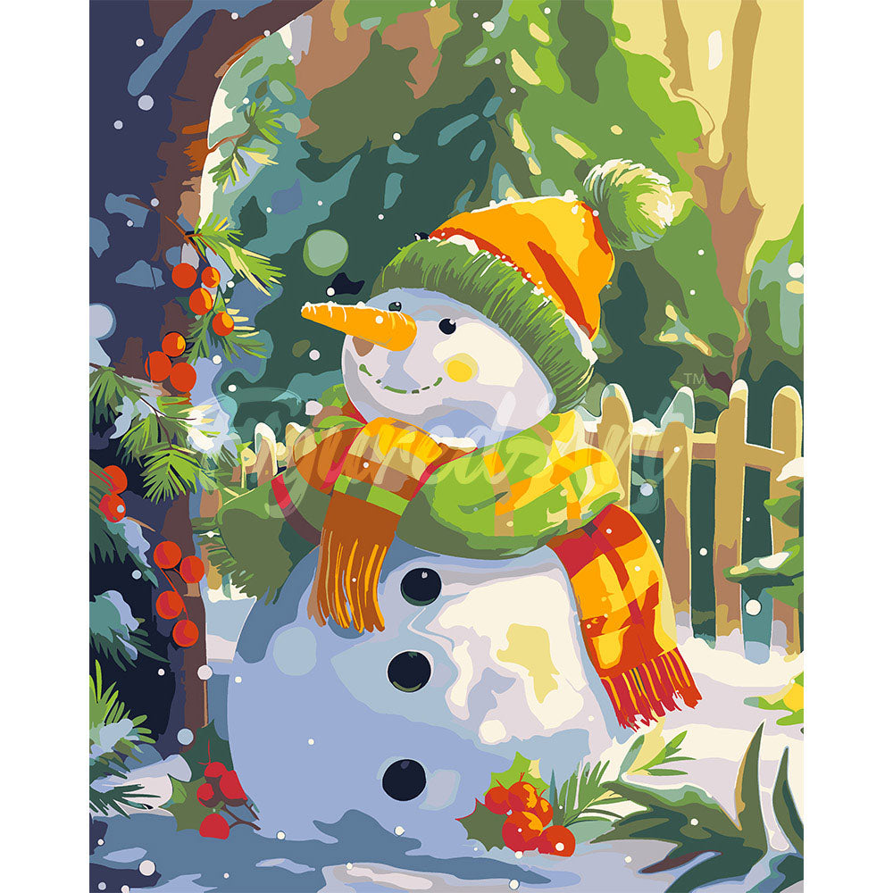 Joyful Snowman