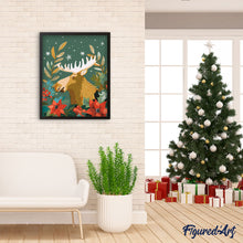 Load image into Gallery viewer, Festive Christmas Moose