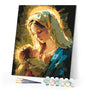 Paint by numbers kit Mary's Embrace Figured'Art