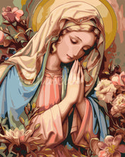 Load image into Gallery viewer, Paint by numbers kit Blessed Virgin Mary Figured&#39;Art