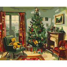 Load image into Gallery viewer, Classic Christmas Fireplace