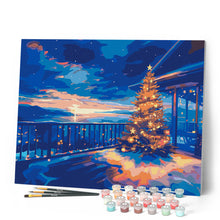 Load image into Gallery viewer, Twinkling Christmas Terrace