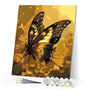 Paint by numbers kit for adults Illuminated Swallowtail Figured'Art
