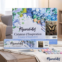 Load image into Gallery viewer, Swallowtail and White Flowers