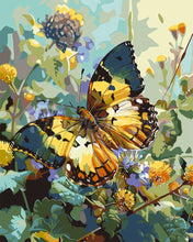 Load image into Gallery viewer, Paint by numbers kit Janetta Forester Butterfly Figured&#39;Art